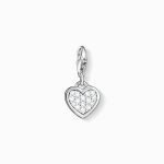 Thomas Sabo Glitter Heart Charm (0967-051-14)