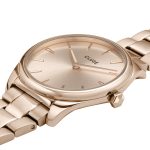 Cluse Féroce Petite Pink Gold Colour Steel Watch (CW11201) - Image 3
