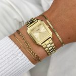 Cluse Gracieuse Petite Gold Steel Watch (CW11802) - Image 2