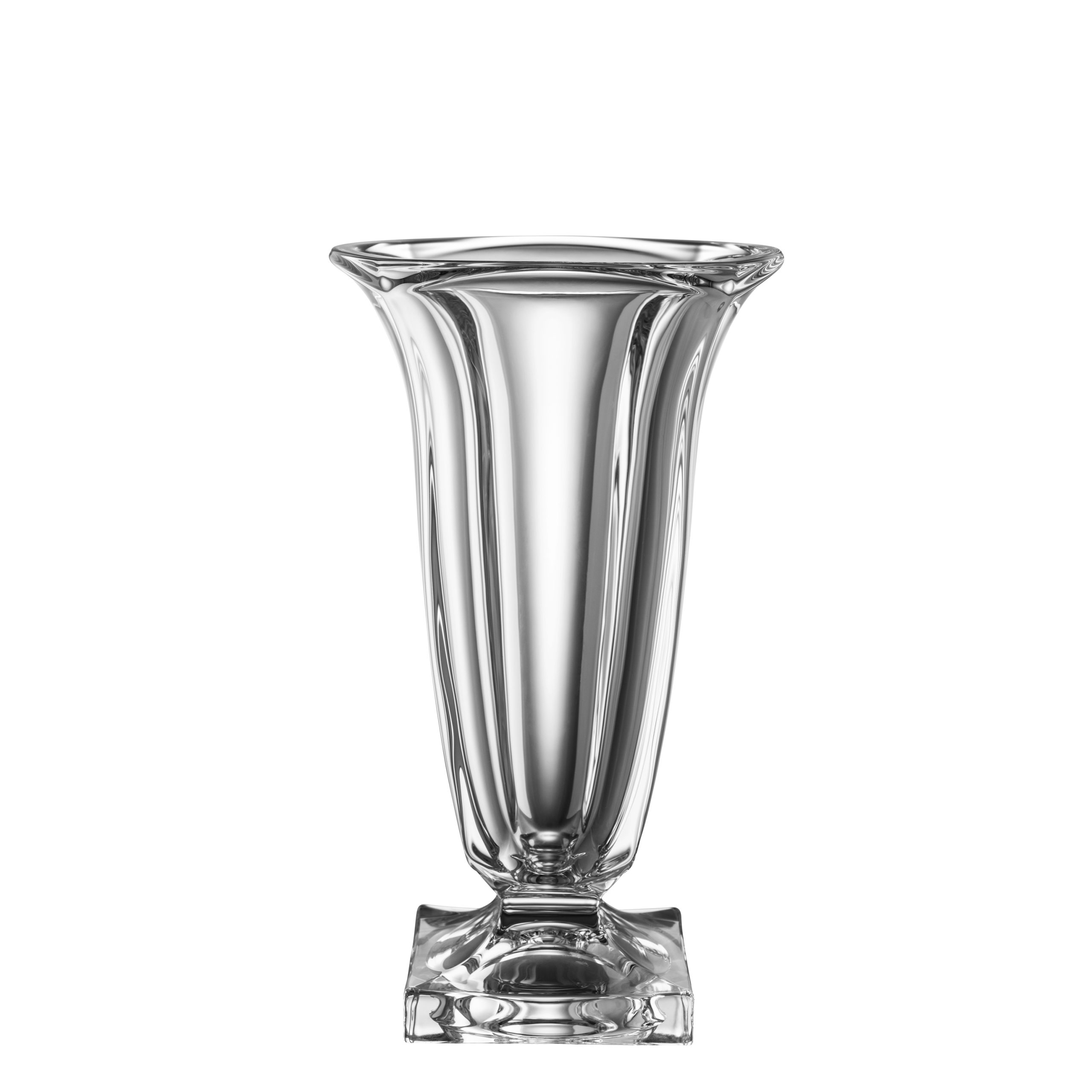 Galway Crystal Large Footed Masterpiece Vase (GM1186E) RJ Barber & Sons
