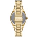 Fossil Scarlette Three-Hand Gold-Tone Stainless Steel Ladies Watch (ES5262) - Image 2