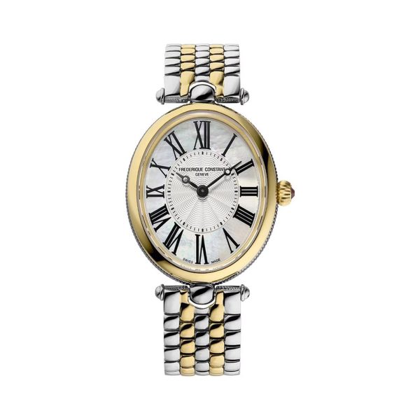 Frederique Constant Art Deco Oval Quartz Ladies Watch (FC-200MPW2V23B)