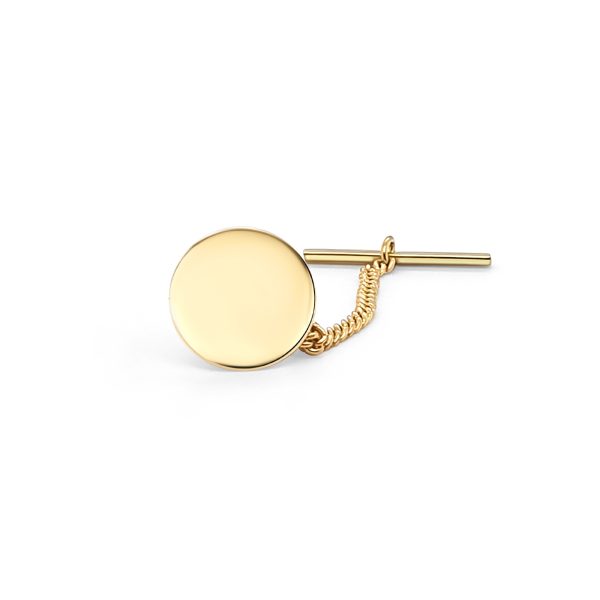 Cathal Barber Goldsmith 9ct Gold Circular Pin