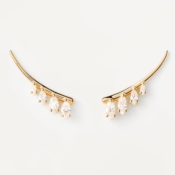 PDPAOLA Aqua Climbing Earrings (AR01-879-U)
