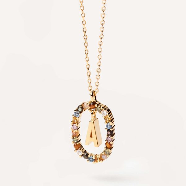 PDPAOLA Letter A Necklace (CO01-260-U)