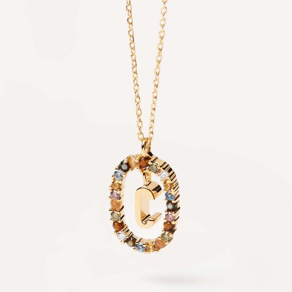 PDPAOLA Letter C Necklace (CO01-262-U)