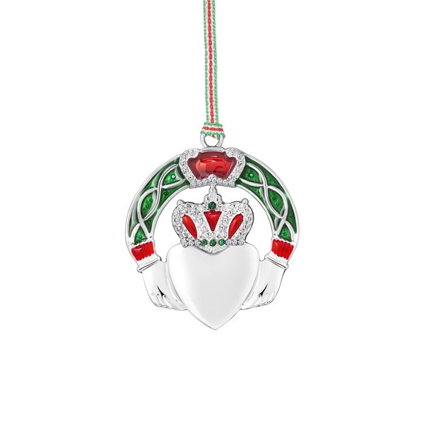 Newbridge Silverware Claddagh Christmas Tree Decoration (LS903)