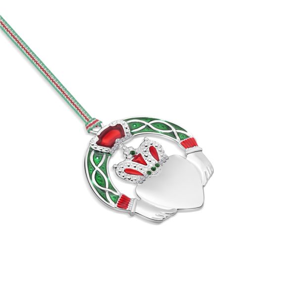 Newbridge Silverware Claddagh Christmas Tree Decoration (LS903)