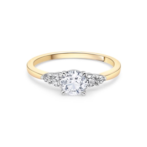 18ct Yellow Gold Engagement Ring (31286YW/70-18)
