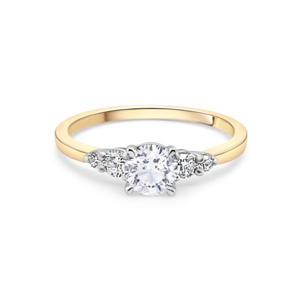 18ct Yellow Gold Engagement Ring (31286YW/70-18)