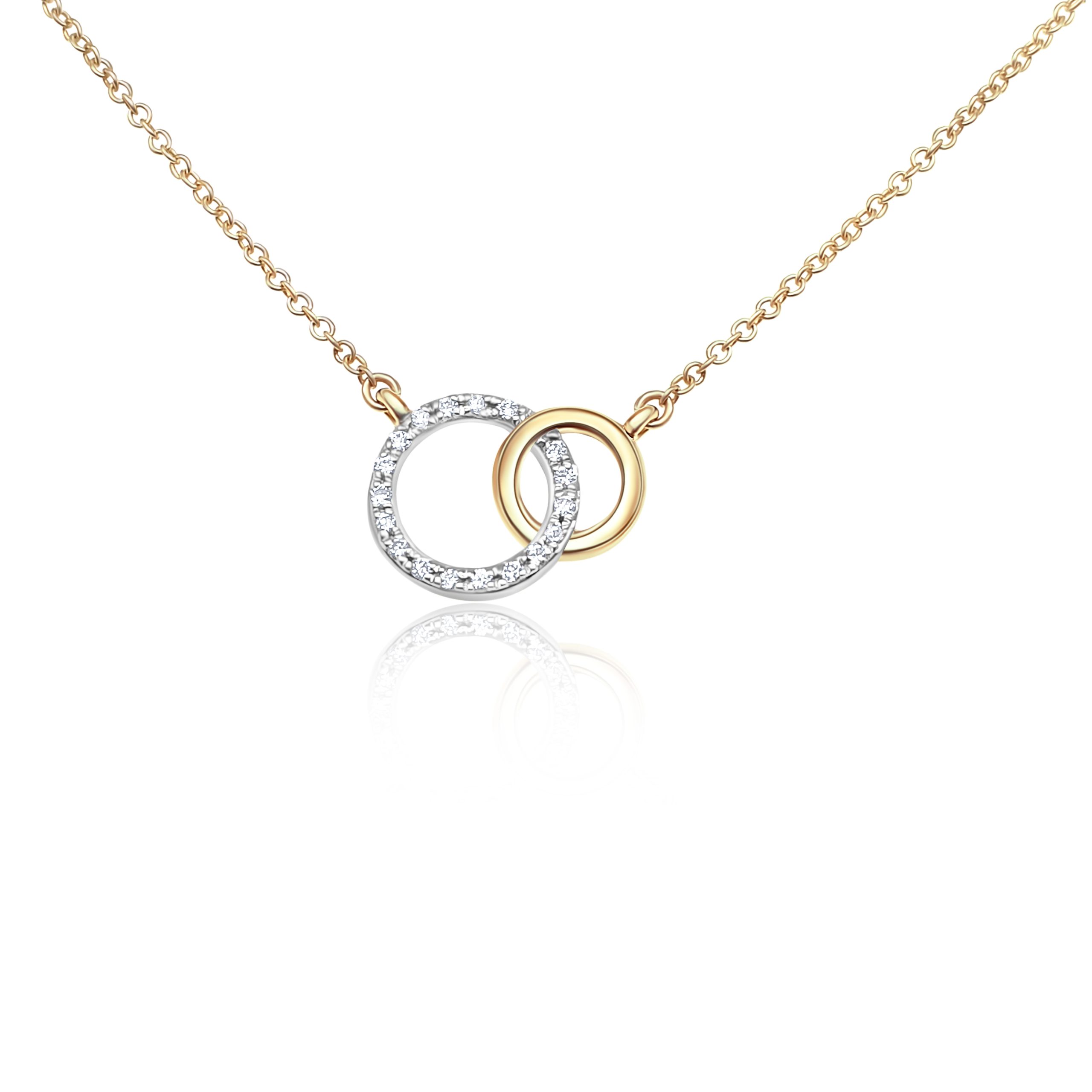Interlocking necklace sales