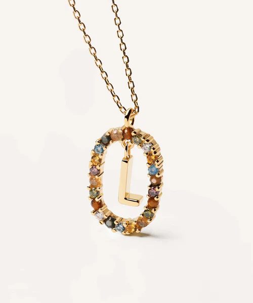 PD POALA LETTER L NECKLACE (CO01-271-U)