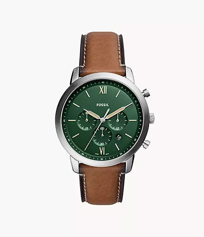 Neutra Chronograph Tan LiteHide™ Leather Watch (FS5963)