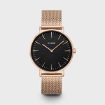 Cluse Boho Chic Mesh Black, Rose Gold Colour (CW0101201003)