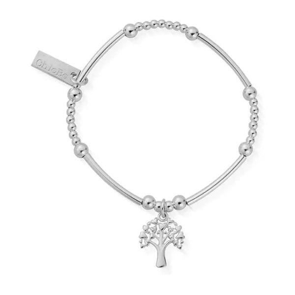 Children's Cute Mini Heart Tree Of Life Bracelet (CSBCM690)