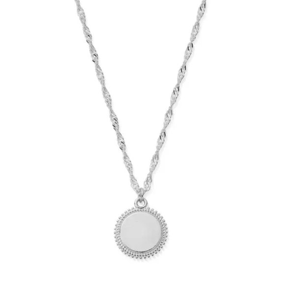 ChloBo Personalised Moon Coin Necklace (PSNTR3260)