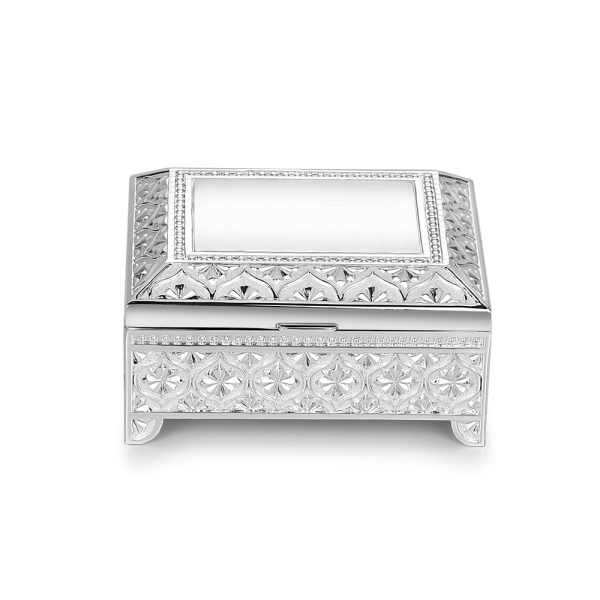 Newbridge Silverware Ornate Jewellery Box (SH8097SL)