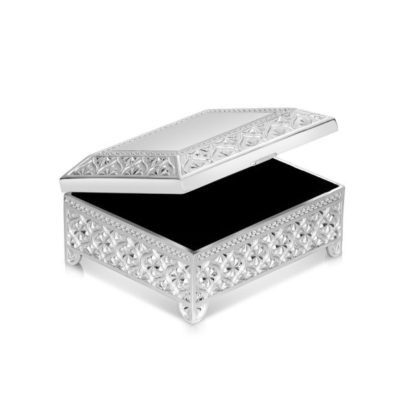 Newbridge Silverware Ornate Jewellery Box (SH8097SL)