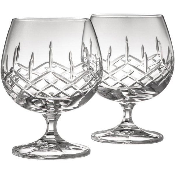 Galway Crystal Longford Brandy Glass Pair (G222972)