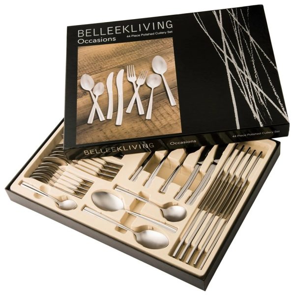 Belleek Living Occasions 44 Piece Cutlery Set (8936)