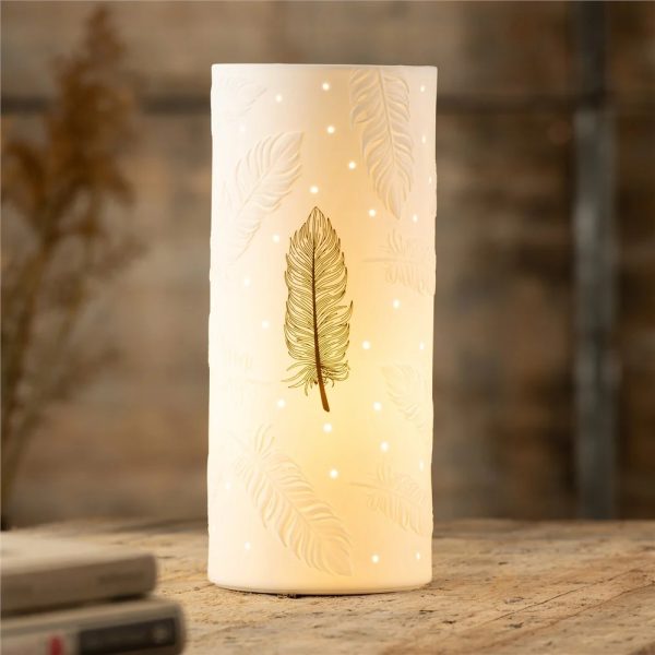 Belleek Living Feather Luminaire (9324)