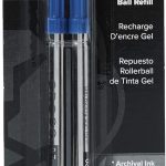 Cross Gel Rollerball Pen Refills Blue 2 Blister Packaging with Refill for all Selectip Pens (8521)