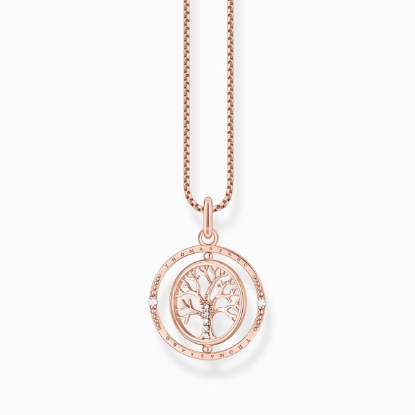 Thomas Sabo Necklace Tree of love rose gold (KE2148-416-14-L45V)