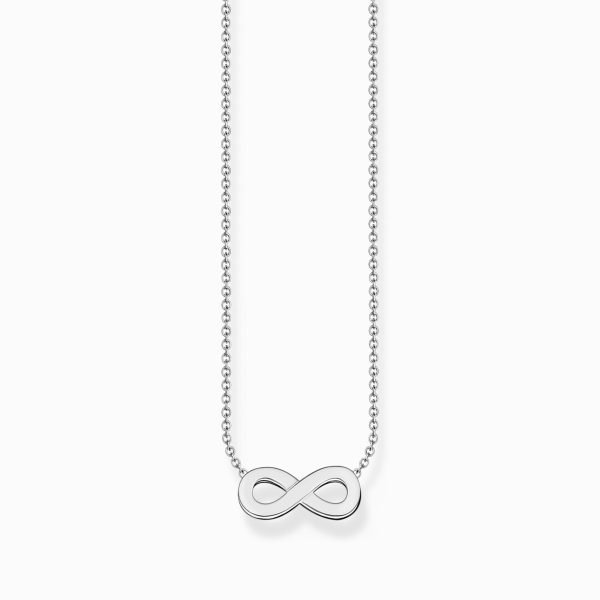 Thomas Sabo Silver necklace with infinity pendant (KE2221-001-21-L45V)