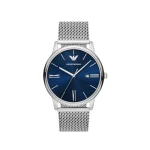 Armani Stainless Steel 42mm Blue Dial Watch (AR11571)