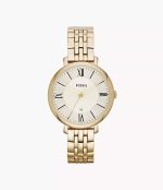Fossil Jacqueline Gold-Tone Stainless Steel Watch (ES3434)