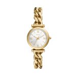 Carlie Three-Hand Gold-Tone Stainless Steel Watch (ES5329)
