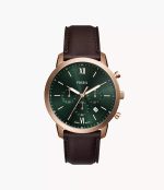 Fossil Neutra Chronograph Brown Leather Watch (FS6073)