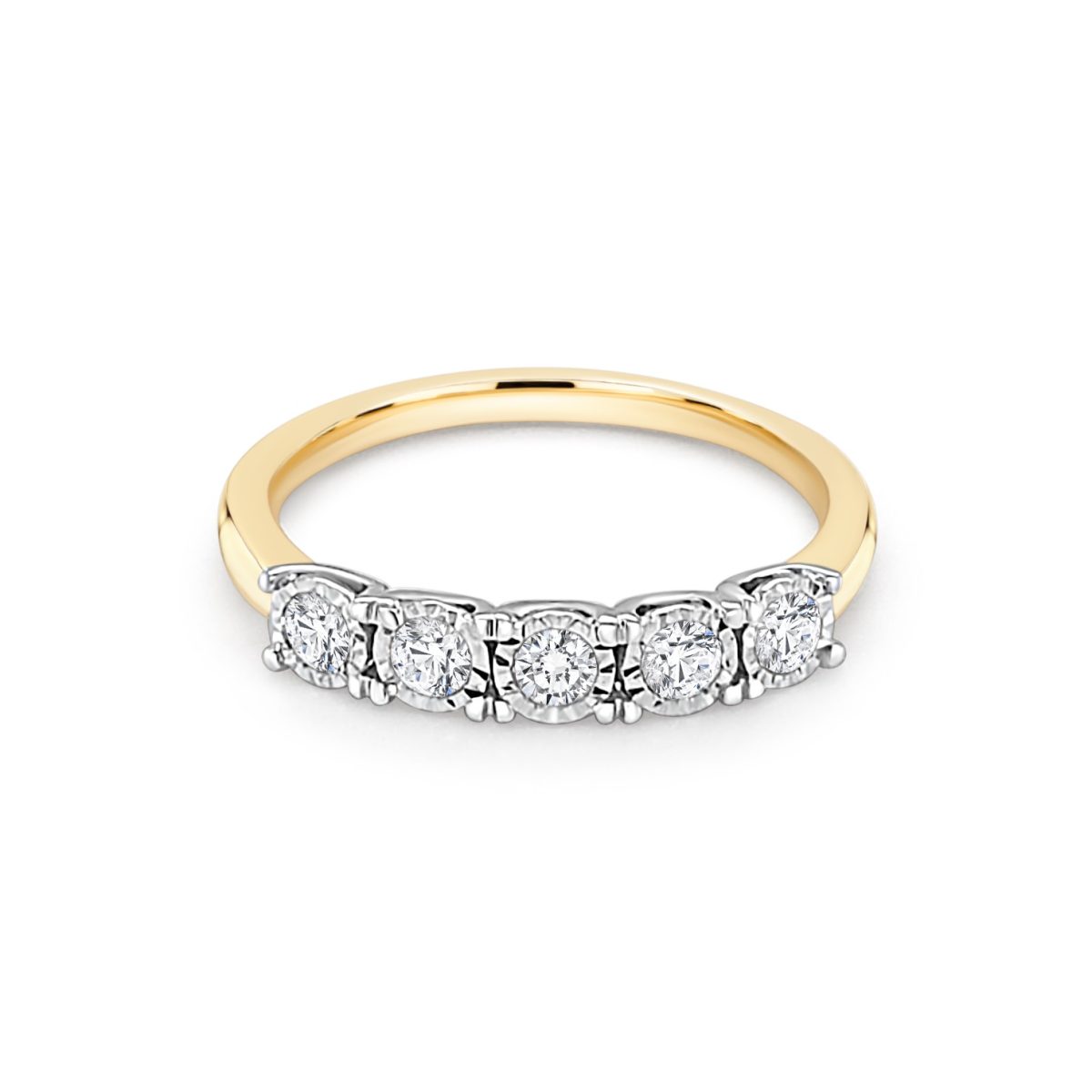 18ct Gold Diamond Wedding Ring