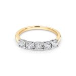 18ct Gold Diamond Wedding Ring