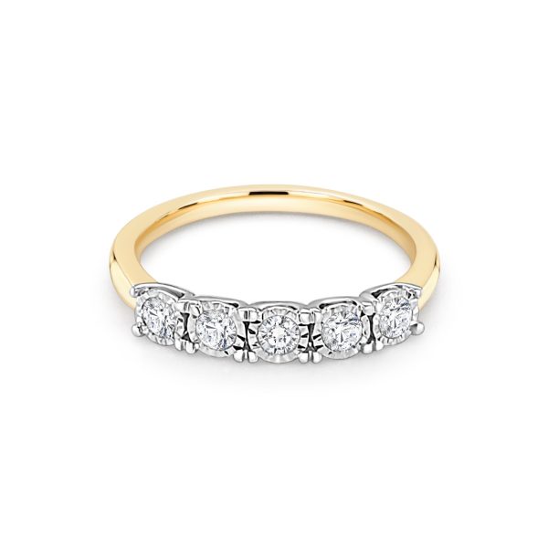 18ct Gold Diamond Wedding Ring