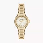 Armani Three-Hand Gold Stainless Steel Watch (AR11609)