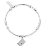 ChloBo Ladies Personalised Sterling Silver Love Letter Bracelet (SBMNR3051)