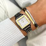 Cluse Gift Box Gracieuse Petite Watch Steel & Double Snake Bracelet, Two-Tone (CG11801) - Image 2