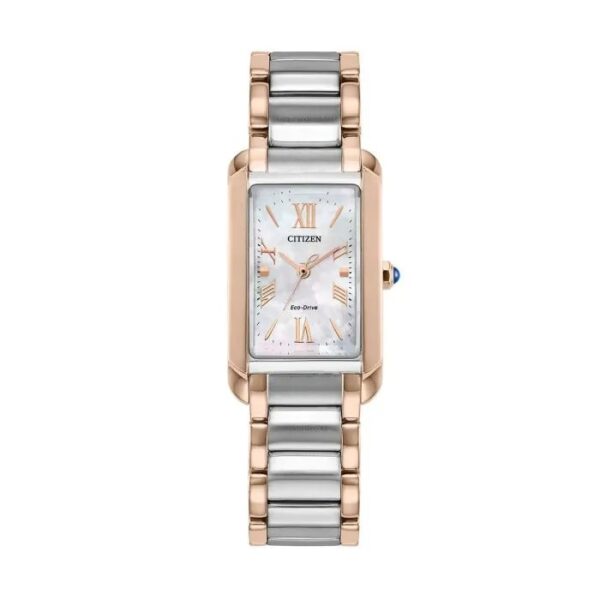 Citizen L Ladies Two Tone Watch (EW5554-58D)
