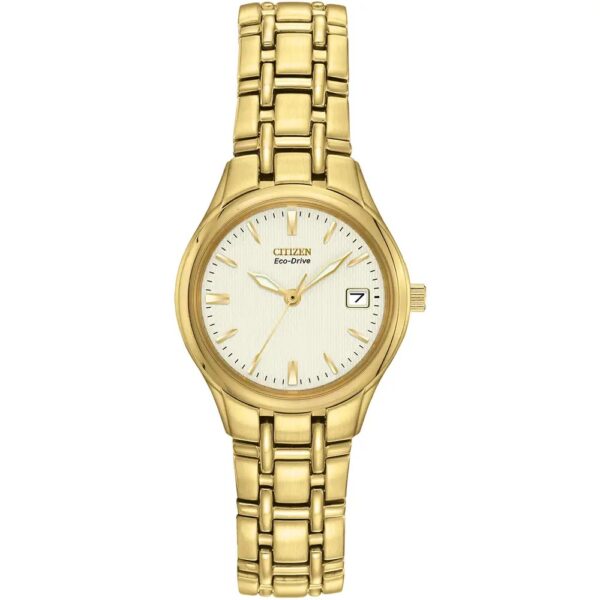 Citizen Ladies Silhouette Gold Watch (EW1262-55P)