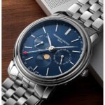 Frederique Constant Blue Dial  Moonphase Watch (FC-270N4P6B) - Image 2