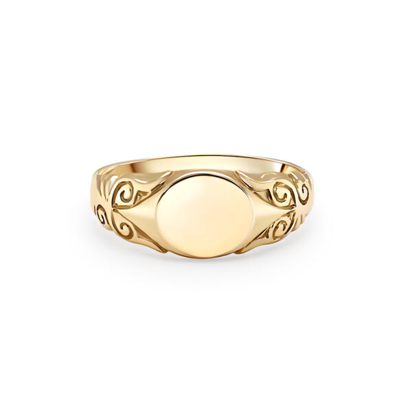 Pre-owned 9ct Gold Signet Ring