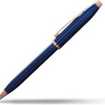 Century II Translucent Cobalt Blue Lacquer Ballpoint Pen (AT0082WG-138)