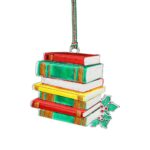 Newbridge Book Stack Christmas Tree Decoration (LS215)