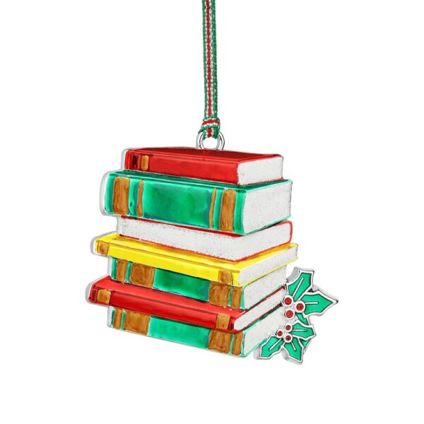 Newbridge Book Stack Christmas Tree Decoration (LS215)