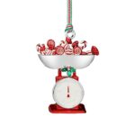 Newbridge Retro Weighing Scales Christmas Tree Decoration (LS2220)