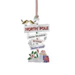 Newbridge North Pole Christmas Tree Decoration (LW903)