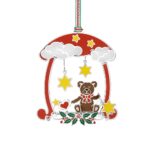 Newbridge Teddy Bear Mobile Christmas Tree Decoration (LW904)