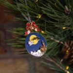Newbridge Gold Plated Santa Sleigh Christmas Tree Decoration (LW914) - Image 2