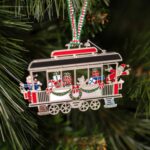 Newbridge Tram Carriage Christmas Tree Decoration (LW921)